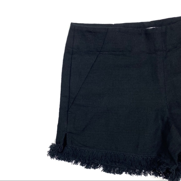 LOFT The Riviera Linen Blend Cutoff Raw Hem Shorts - Picture 4 of 8